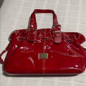 Dooney & Bourke Shiny Cherry Red Shoulder Bag
